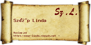 Szép Linda névjegykártya